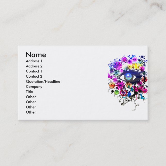 Chelsea Business Card (Front)