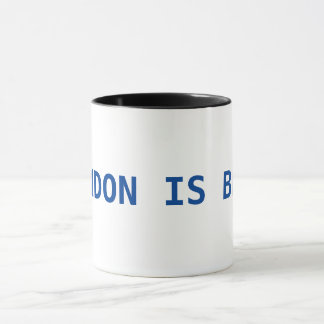 Chelsea FC Café Mug - Londres est bleu
