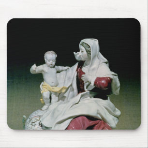 Chelsea figure of Madonna and Child Mouse Pad