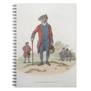 Chelsea Pensioner, from 'Costume of Great Britain' Notebook