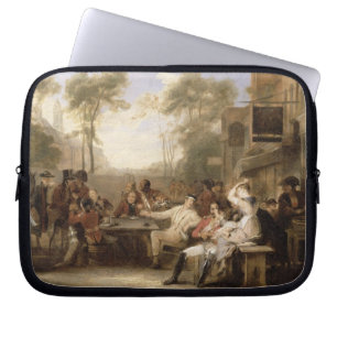 Chelsea Pensioners Receiving the Gazette Announcin Laptop Sleeve