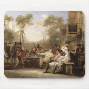 Chelsea Pensioners Receiving the Gazette Announcin Mouse Pad