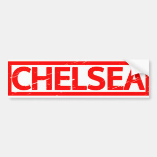 Chelsea Stamp Bumper Sticker