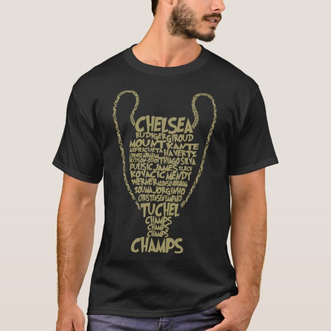 Chelsea UCL Champs Essential T-Shirt (Front)