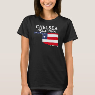 Chelsea USA State America Travel Oklahoman T-Shirt