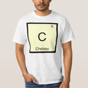 Chelsey Name Chemistry Element Periodic Table T-Shirt
