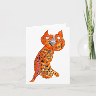 Chelsy Cheetah • Carly Bowerman, Age 6  - card