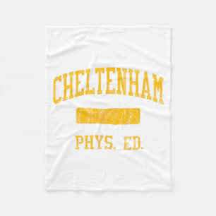 Cheltenham High School Hs Wyncote Pa Phys Ed  Fleece Blanket