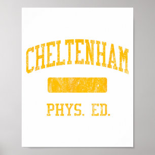 Cheltenham High School Hs Wyncote Pa Phys Ed  Poster
