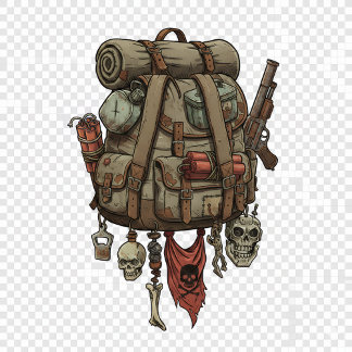 Chem-Cook’s Carryall: Wasteland Wanderer Edition T-Shirt