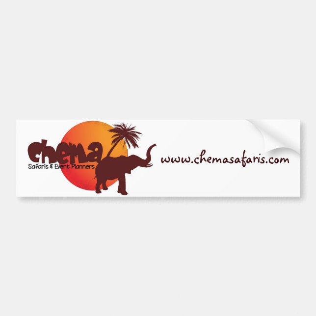 Chema Safari Bumper Sticker (Front)