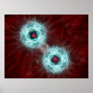 Chemical attraction and bonding poster