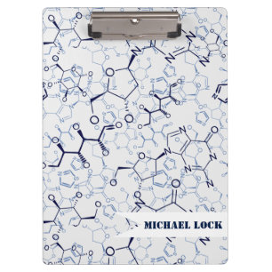 Chemical Chemistry Chemist Personalized Clipboard