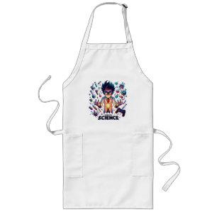 Chemical Concoction Game On, Science Theme Long Apron