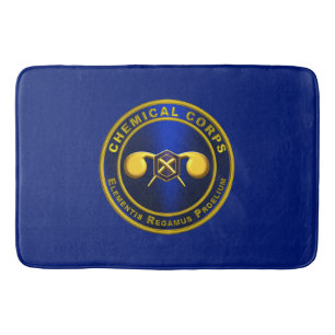 Chemical Corps Bath Mat