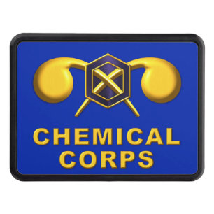 Chemical Corps Trailer Hitch Cover
