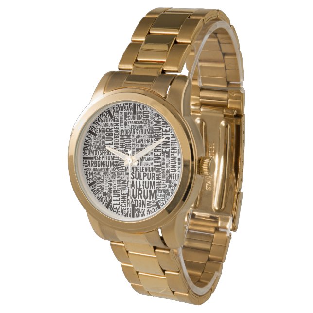 Chemical Elements Watch (Angled)