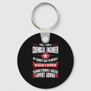 Chemical Engineer CHRISTMAS GIFT Keychain