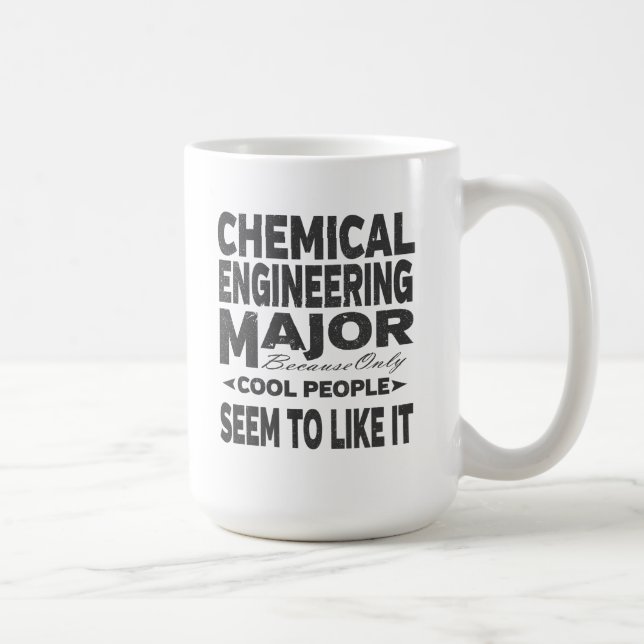 Chemical Engineer College Major Cool People Coffee Mug (Right)