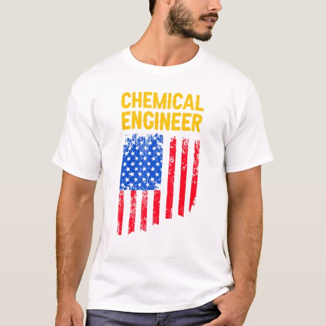 Chemical Engineer Engineering 25 T-Shirt (Front)