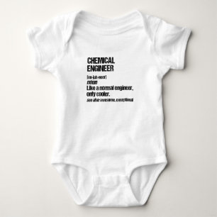 Chemical Engineer Funny Engineering Graduation Baby Bodysuit