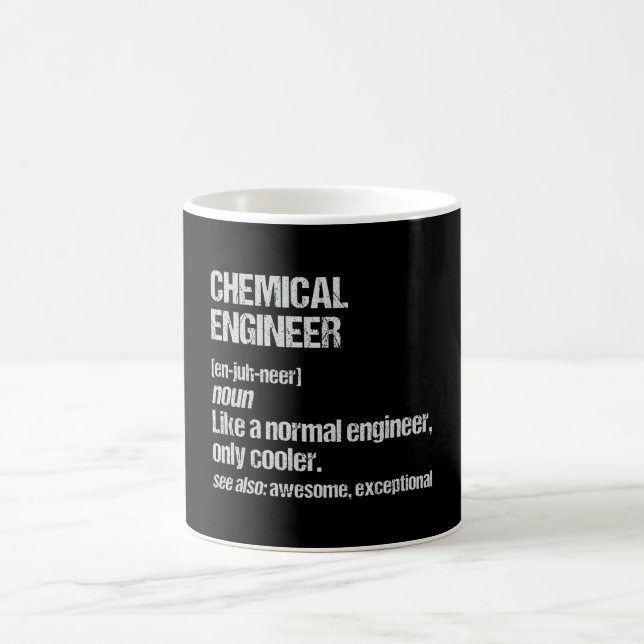 Chemical Engineer Funny Engineering Graduation Coffee Mug (Center)