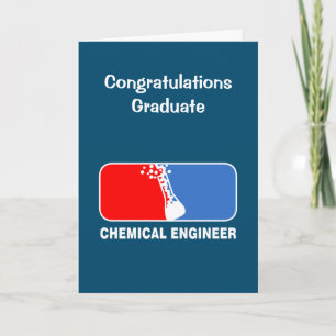 Chemical Engineer League Graduation card