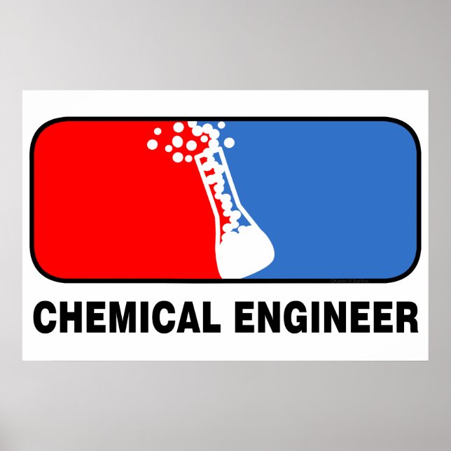 Chemical Engineer League Poster (Front)