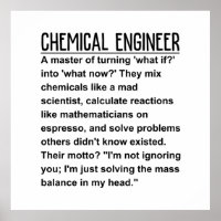 Chemical engineer