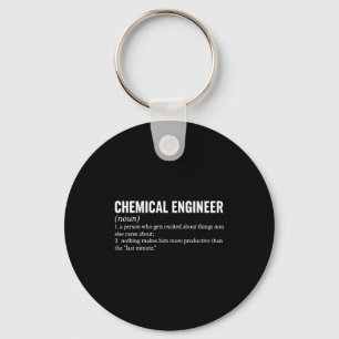 Chemical Engineer Profession Definition Engineerin Keychain