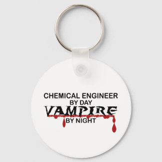 Chemical Engineer Vampire by Night Keychain