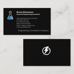 Chemical Engineering Consultant Business Card