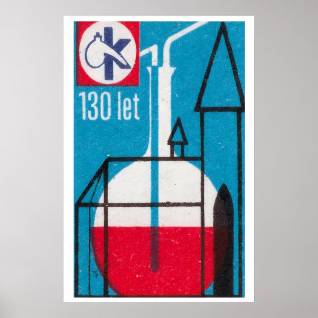 Chemical Engineering - Matchbox Print - Aesthetic (Front)