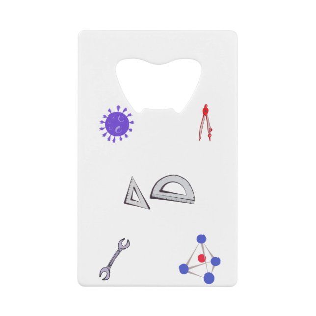 Chemical Engineering Pack 04 Credit Card Bottle Opener (Front)