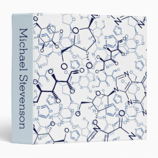 Chemical Formula Chemistry Personalized Gifts Binder