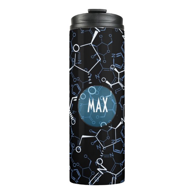 Chemical Formula Chemistry Personalized Gifts Thermal Tumbler (Front)
