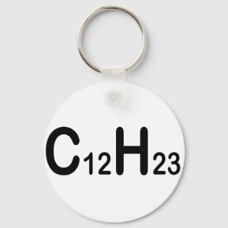Chemical Formula Of Diesel Fuel Keychain