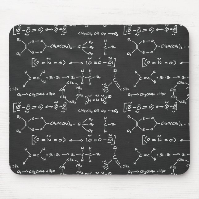 Chemical formula writing mouse pad (Front)
