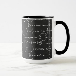 Chemical formula writing mug