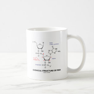 Chemical Structure Of RNA (Molecular Structure) Coffee Mug