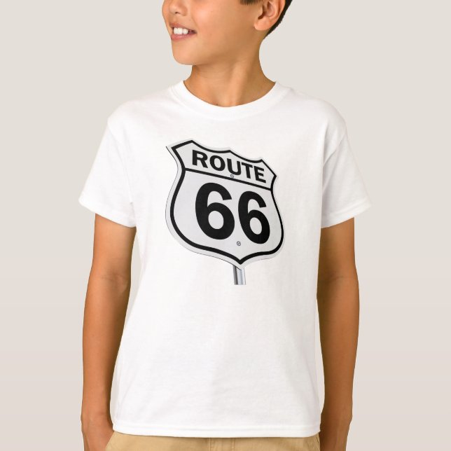 Chemin 66 t-shirt enfant. (Devant)