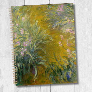 Chemin à travers les Irises, Monet