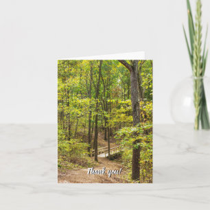 Chemin D'Accès À La Carte de remerciements Bridge