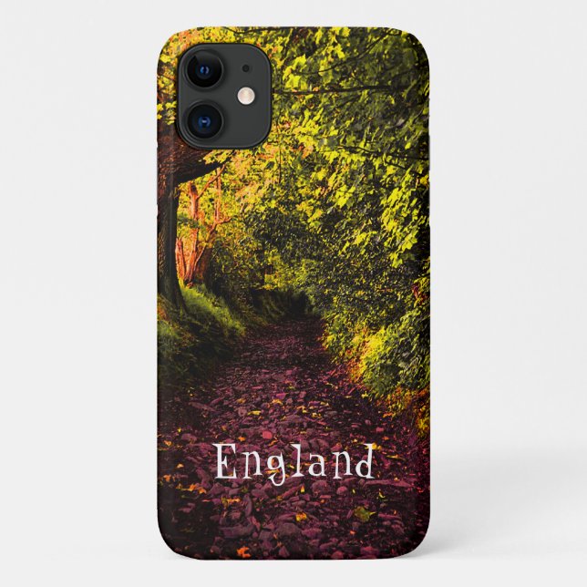Chemin dans le coque iphone des forêts (Dos)