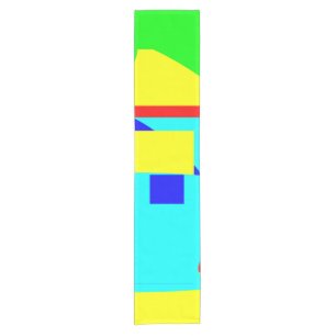 Chemin De Table Court Abstrait