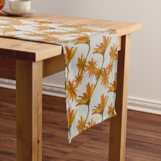 Chemin De Table Court Anglais Motif Table Runner (In Situ)