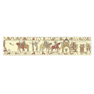 Chemin De Table Court Anglo-Saxon Médiéval La Tapisserie de Bayeux