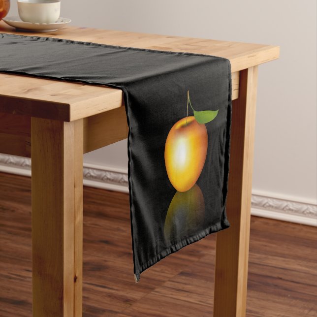 Chemin De Table Court Apple 3-d (In Situ)