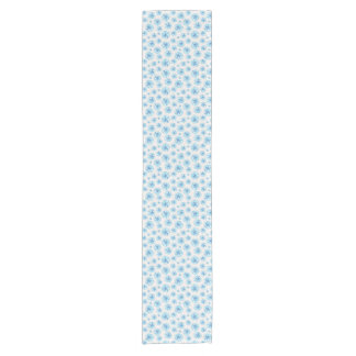 Chemin De Table Court Aquarelle de sable bleu aquatique
