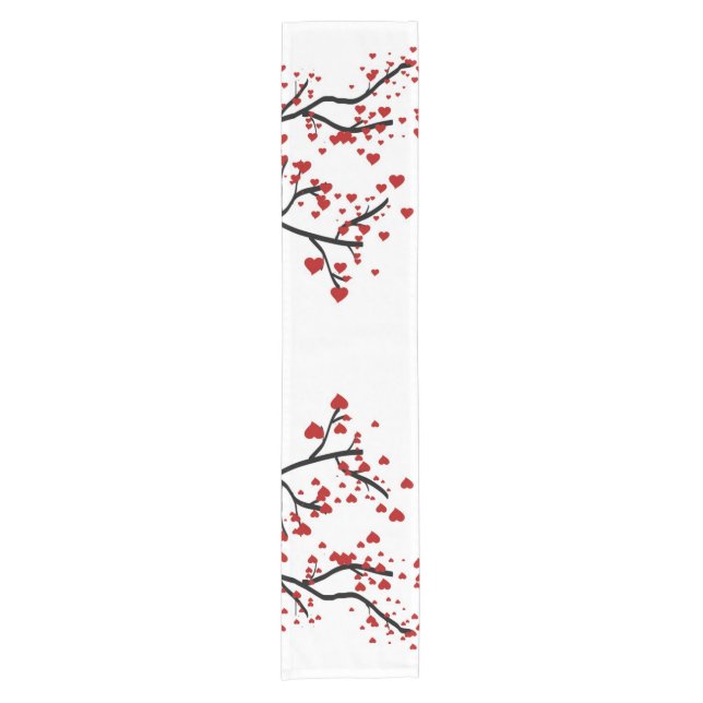 Chemin De Table Court Arbre cardiaque (Devant)